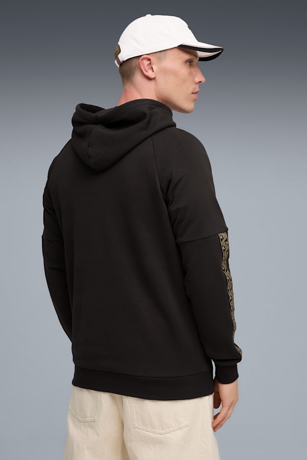 KING Football Hoodie Men, PUMA Black-PUMA Gold, extralarge-GBR