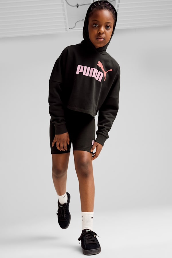 Children's cropped hoodie top