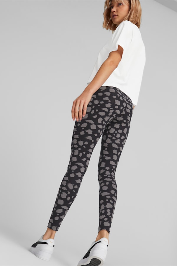 Essentials+ Animal Leggings Women, PUMA Black, extralarge