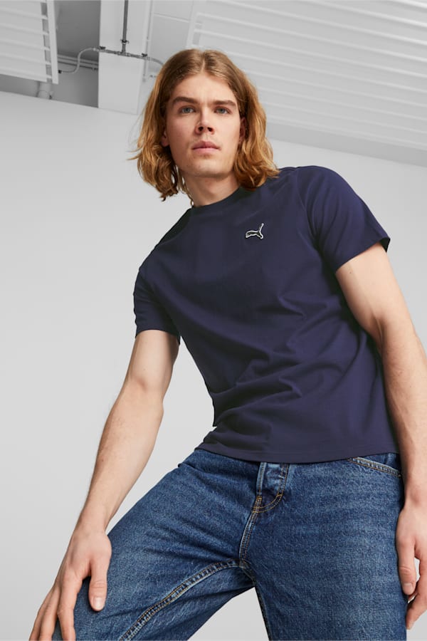 Better Essentials Men's Tee, PUMA Navy, extralarge