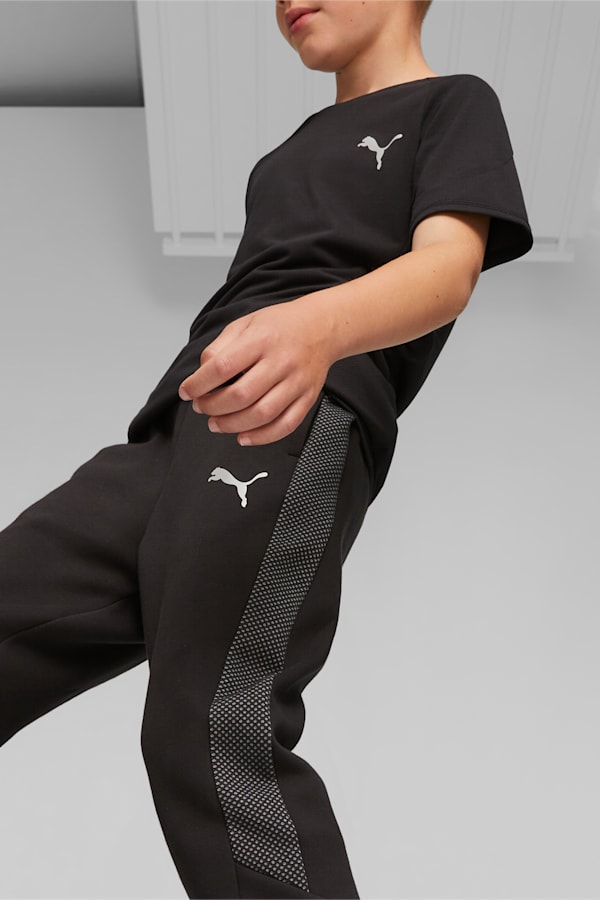 Evostripe Youth Sweatpants, PUMA Black, extralarge