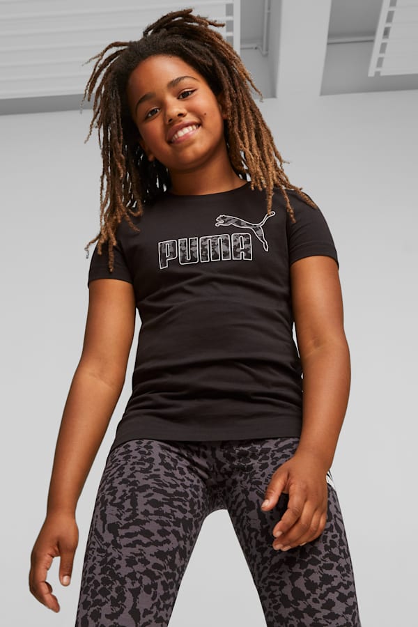ESS+ ANIMAL Youth Tee, PUMA Black, extralarge-GBR