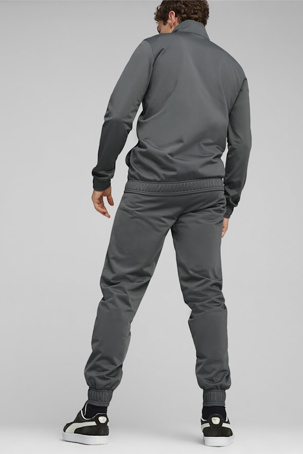 Men's Poly Tracksuit, Mineral Gray, extralarge