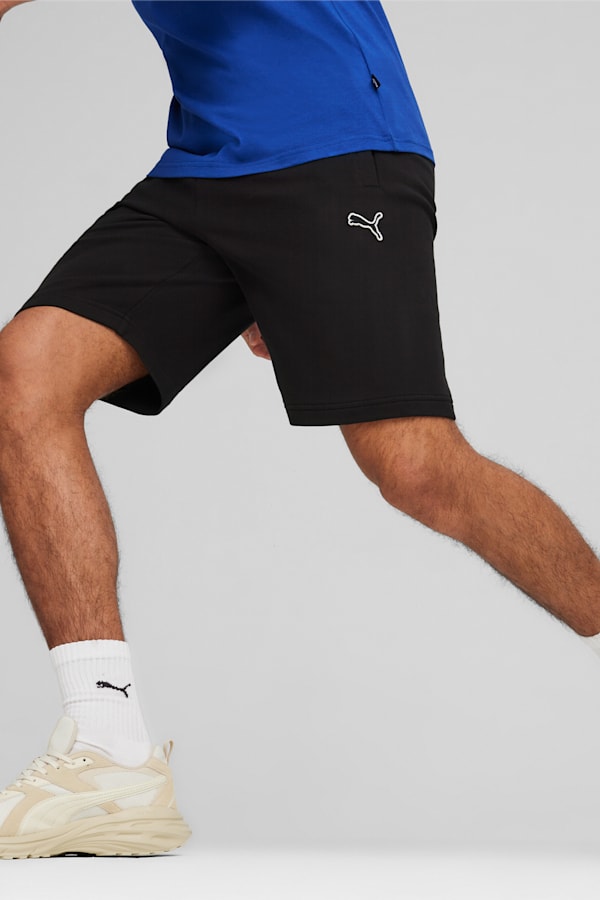 BETTER ESSENTIALS Long Shorts, PUMA Black, extralarge