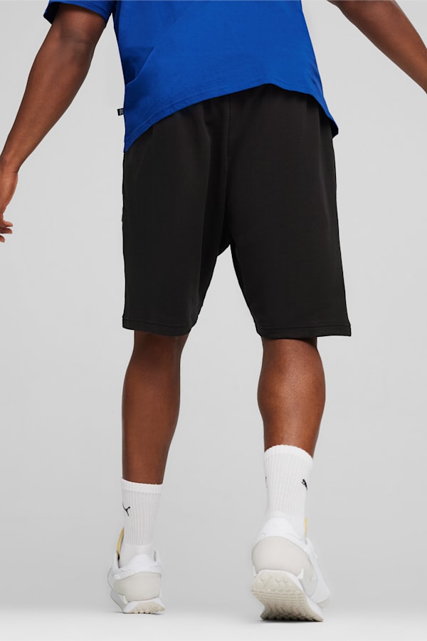 BETTER ESSENTIALS Long Shorts, PUMA Black, extralarge