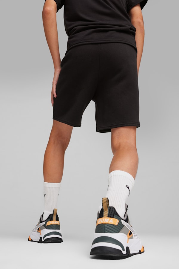 EVOSTRIPE Youth Shorts, PUMA Black, extralarge