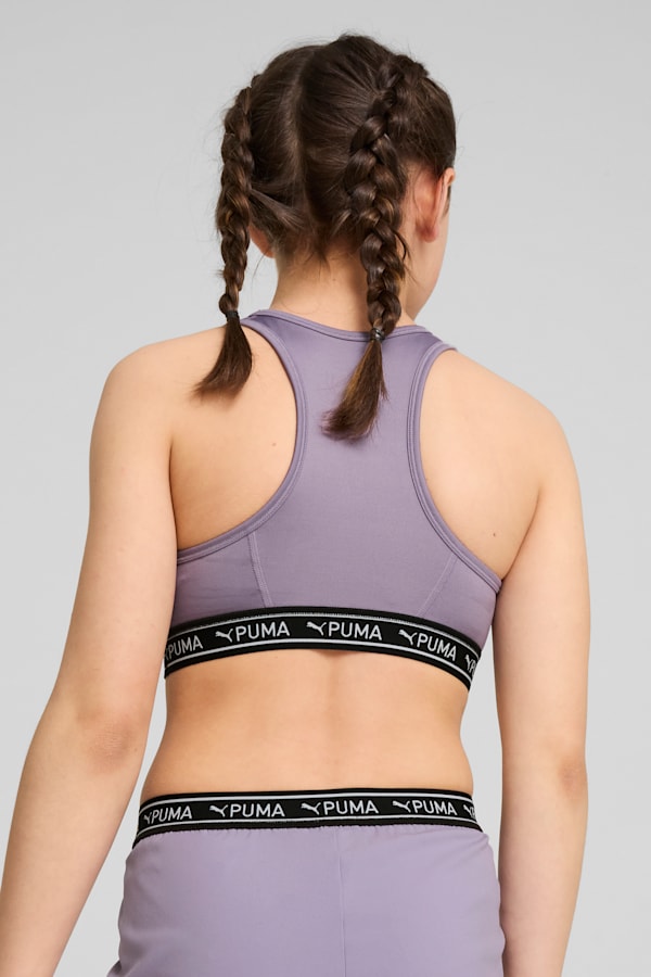 PUMA STRONG Youth Bra, Pale Plum, extralarge