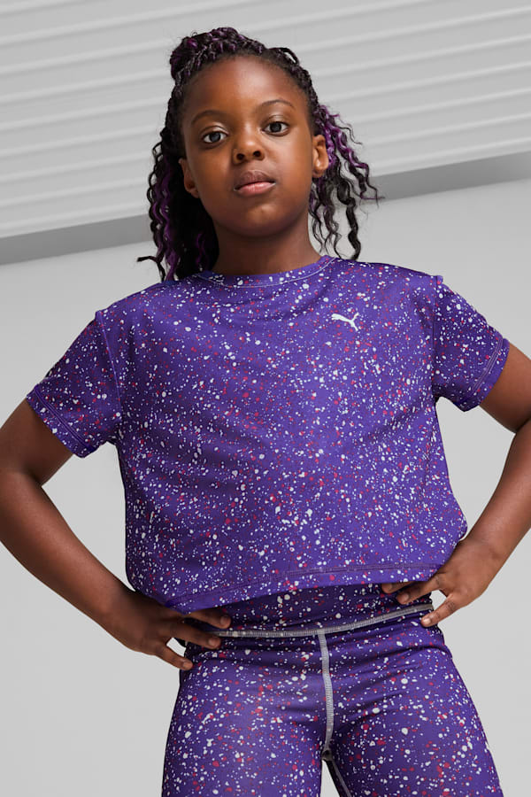 TRAIN FAVORITE Short Sleeve Youth Tee, Lapis Lazuli, extralarge