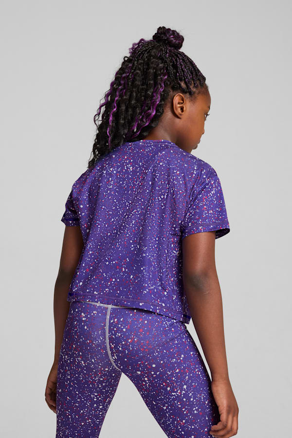 TRAIN FAVORITE Short Sleeve Youth Tee, Lapis Lazuli, extralarge
