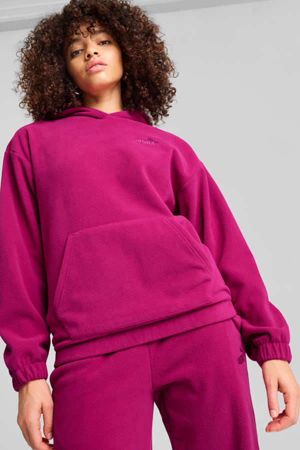 ESS ELEVATED Hoodie Women, Magenta Gleam, extralarge-GBR