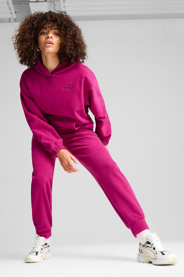 ESS ELEVATED Hoodie Women, Magenta Gleam, extralarge-GBR