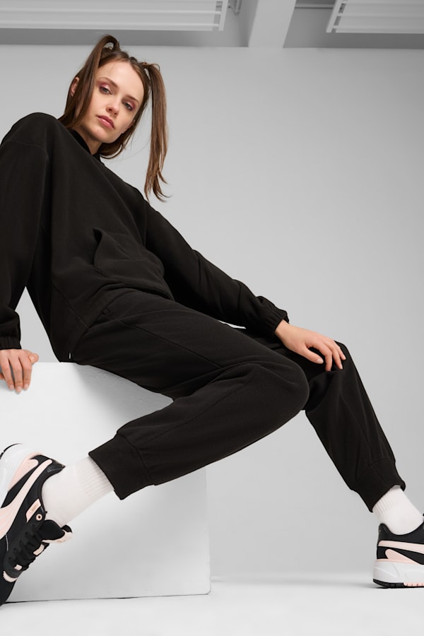 ESS ELEVATED Pants Women, PUMA Black, extralarge