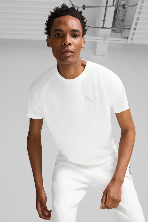 EVOSTRIPE Tee Men, PUMA White, extralarge-GBR