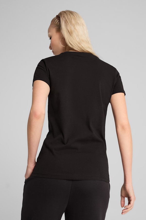 ESS Small No. 1 Logo Tee Women, PUMA Black, extralarge-GBR