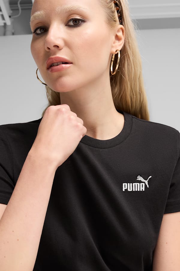 ESS Small No. 1 Logo Tee Women, PUMA Black, extralarge-GBR
