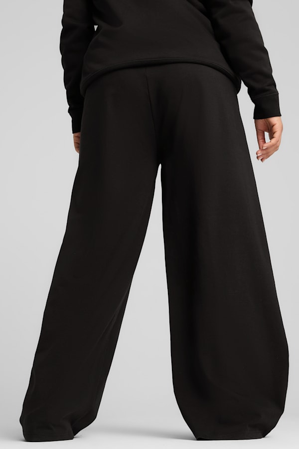 ESS Small No. 1 Logo High-Waist Straight Leggings Women, PUMA Black, extralarge