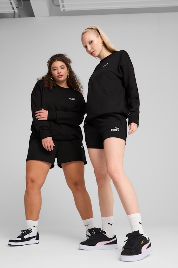ESS Small No. 1 Logo 4'' Shorts Women, PUMA Black, extralarge