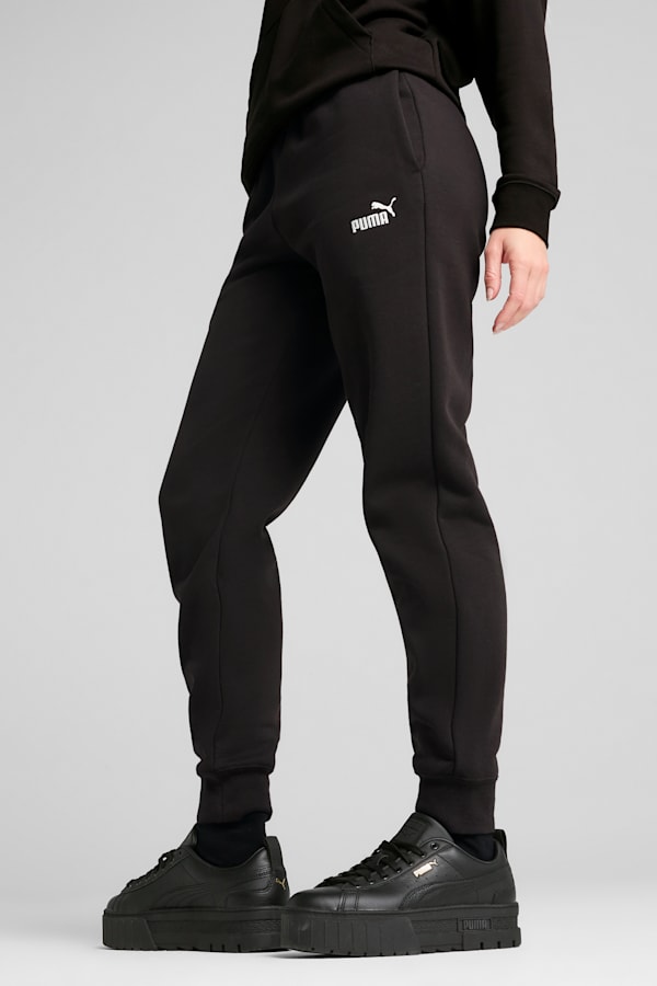 Essentials Small No. 1 Logo Sweatpants Women, PUMA Black, extralarge-GBR