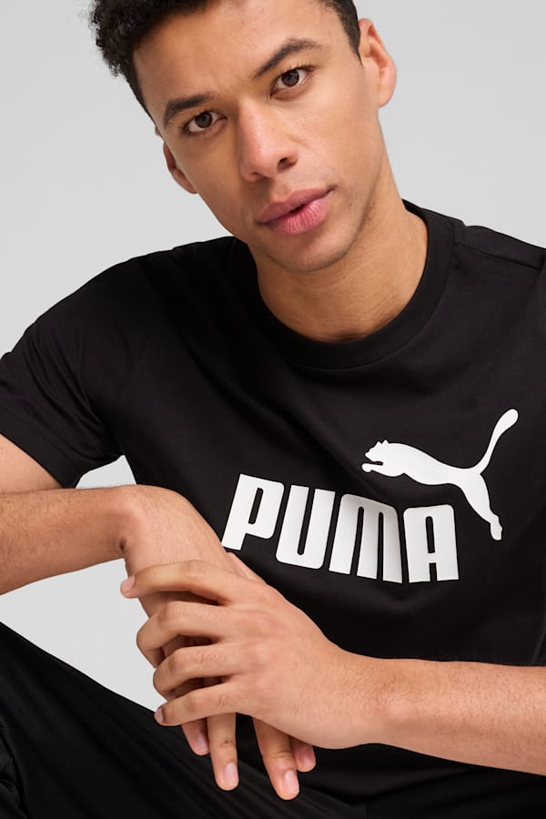 Essentials No. 1 Logo Tee Men, PUMA Black, extralarge