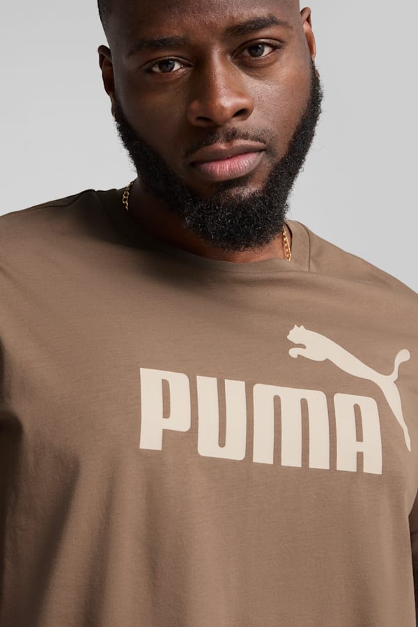 ESS No. 1 Logo Tee Men, Totally Taupe, extralarge-GBR