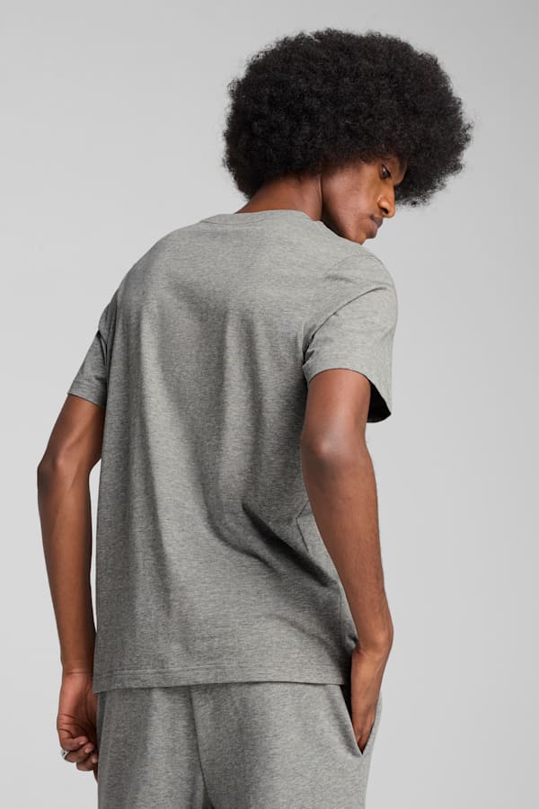Essentials Small No. 1 Logo Tee Men, Medium Gray Heather, extralarge-GBR