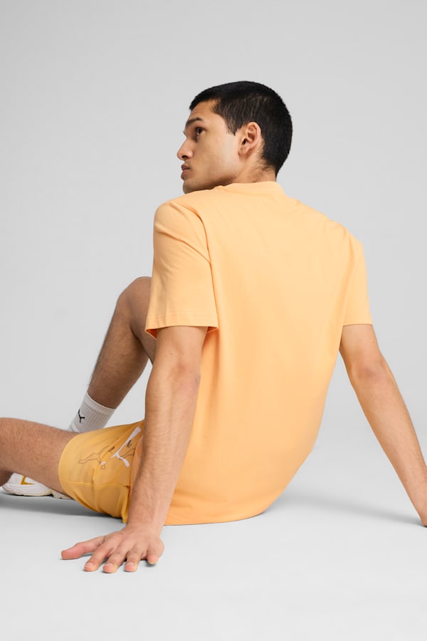 Essentials Small No. 1 Logo Tee Men, Almost Apricot, extralarge