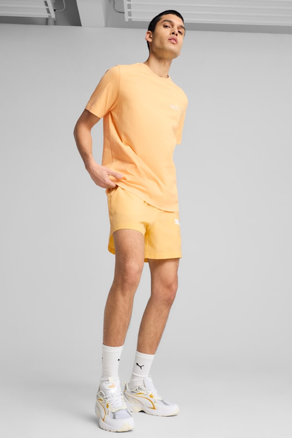Essentials Small No. 1 Logo Tee Men, Almost Apricot, extralarge