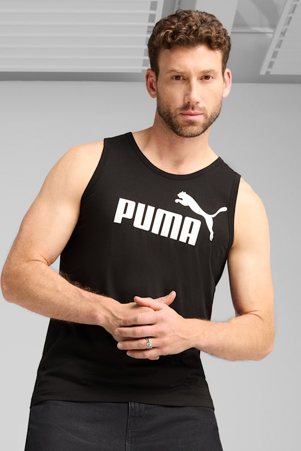 Essentials No. 1 Logo Tank Men, PUMA Black, extralarge-GBR