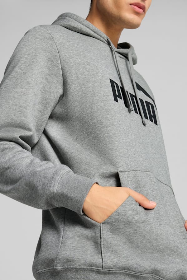 Essentials No. 1 Logo Hoodie Men, Medium Gray Heather, extralarge-GBR