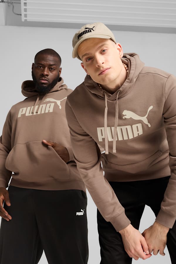 Essentials No. 1 Logo Hoodie Men, Totally Taupe, extralarge-GBR
