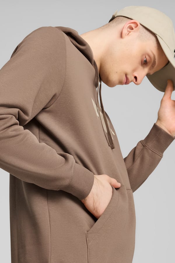 Essentials No. 1 Logo Hoodie Men, Totally Taupe, extralarge-GBR