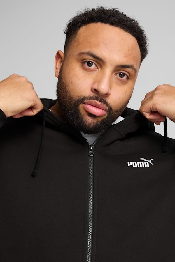 Essentials No. 1 Logo Full Zip Hoodie Men PUMA