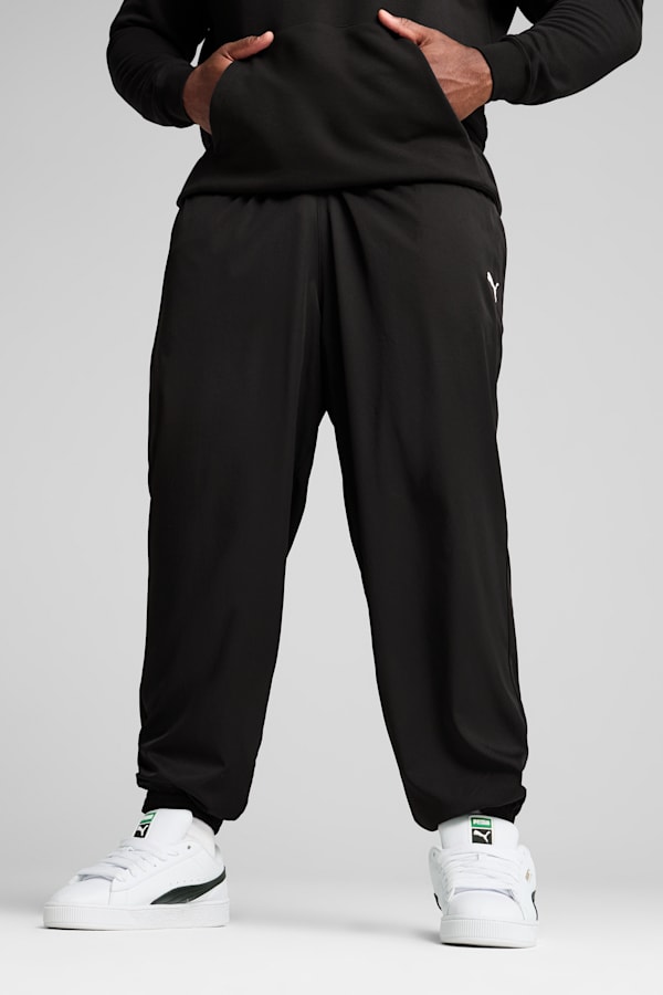 Essentials Woven Pants Men, PUMA Black, extralarge