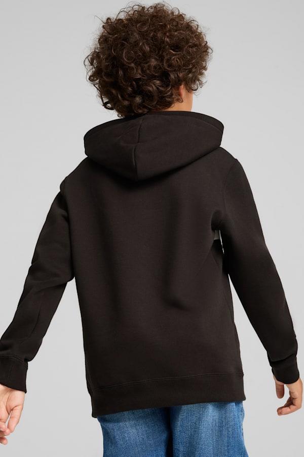 PUMA SQUAD Hoodie Youth, PUMA Black, extralarge