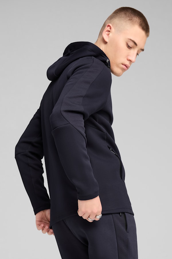 EVOSTRIPE Full-Zip Hoodie Men, New Navy, extralarge-GBR