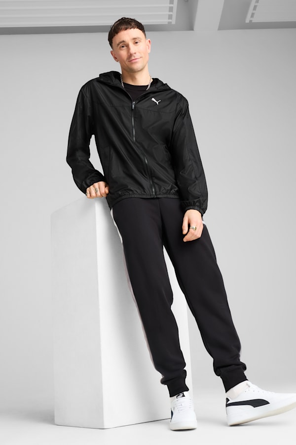Essentials Regular Windbreaker Men, PUMA Black, extralarge