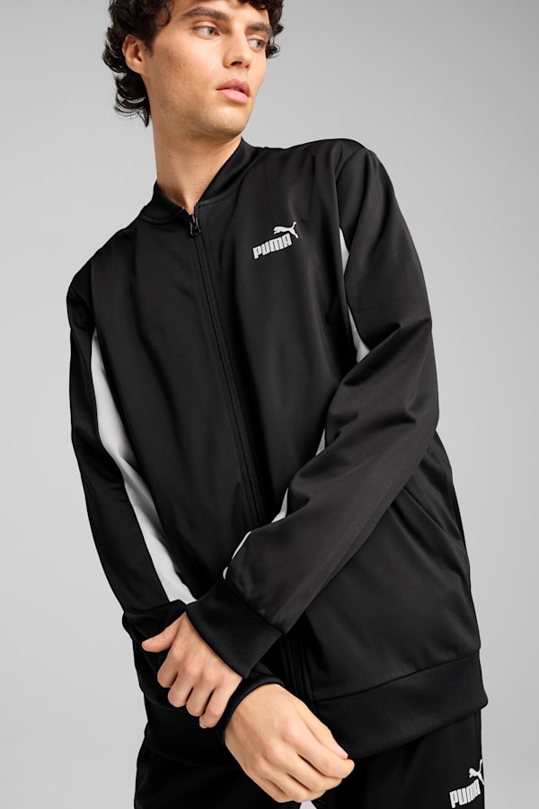 Poly Baseball-Inspired Suit Men, PUMA Black, extralarge