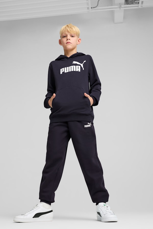 ESS No. 1 Logo Fleece Sweatpants Youth, New Navy, extralarge-GBR