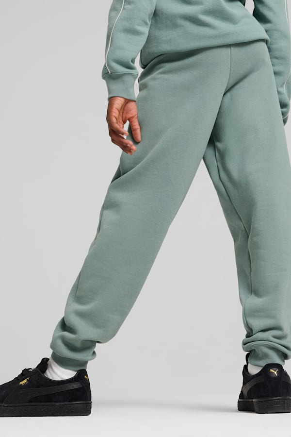 ESS No. 1 Logo Fleece Sweatpants Youth, Green Moon, extralarge
