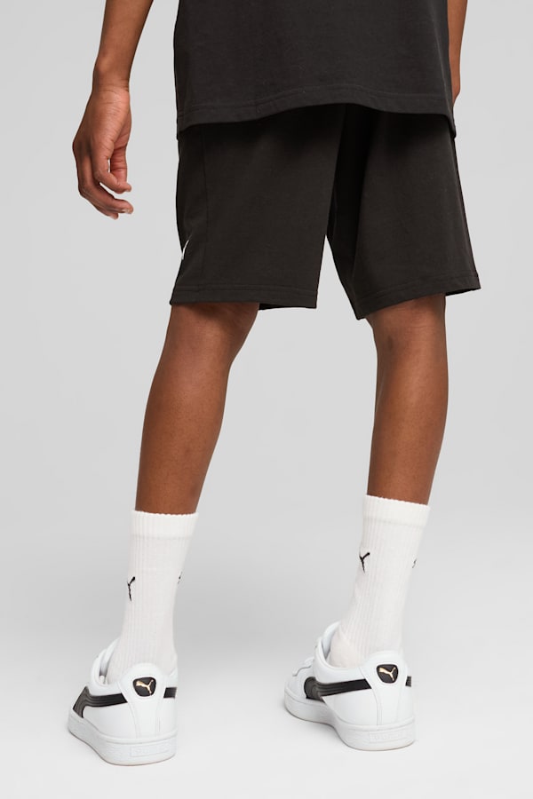 ESS No. 1 Logo Jersey Shorts Youth, PUMA Black, extralarge