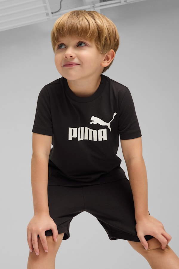 ESS No. 1 Logo Tee Kids, PUMA Black, extralarge