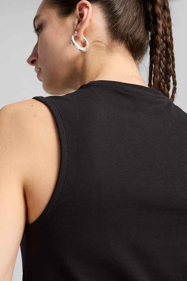 ESS No. 1 Logo Slim Tank Women, PUMA Black, extralarge