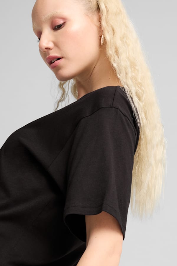 ESS Relaxed Tee Women, PUMA Black, extralarge