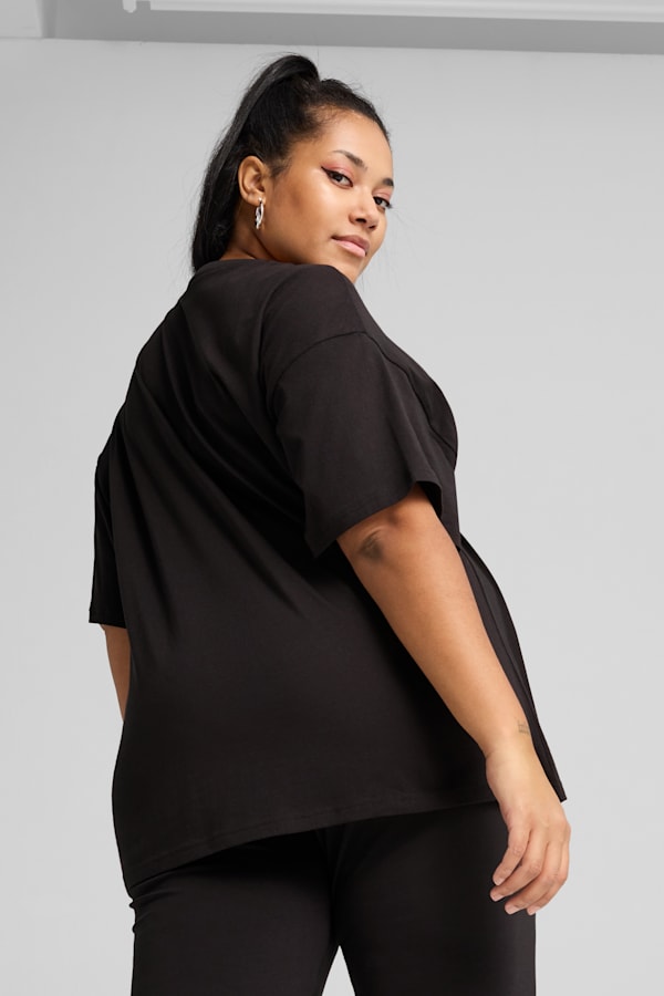 ESS Relaxed Tee Women, PUMA Black, extralarge