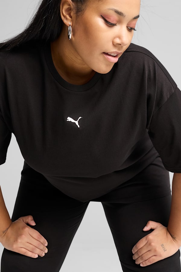 ESS Relaxed Tee Women, PUMA Black, extralarge