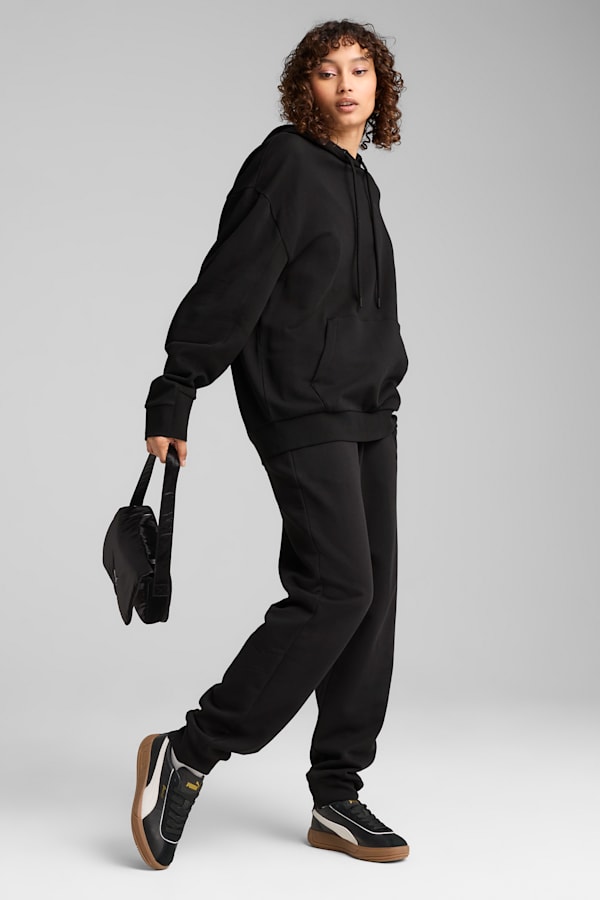 HER Relaxed Hoodie Women, PUMA Black, extralarge