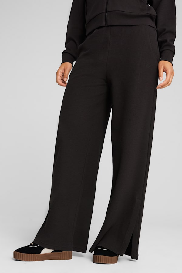 HER Comfort High-Waist Straight Pants Women, PUMA Black, extralarge
