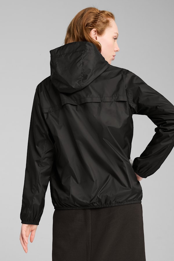 Essentials Regular Windbreaker Women, PUMA Black, extralarge