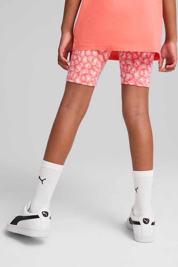Essentials Animal Short Leggings Youth, Peach Frost, extralarge