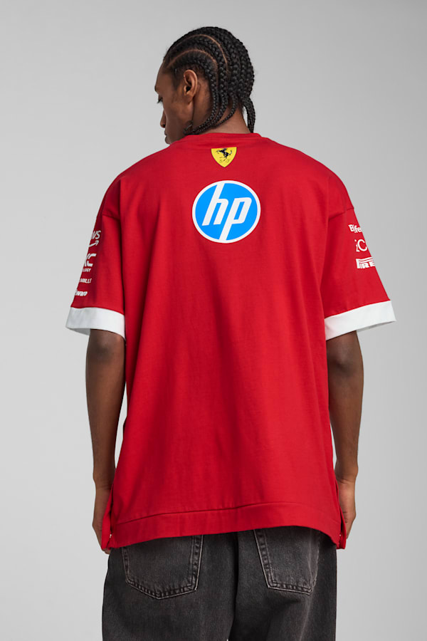 Scuderia Ferrari 2025 Drivers Tee Men, Dark Cherry, extralarge-GBR